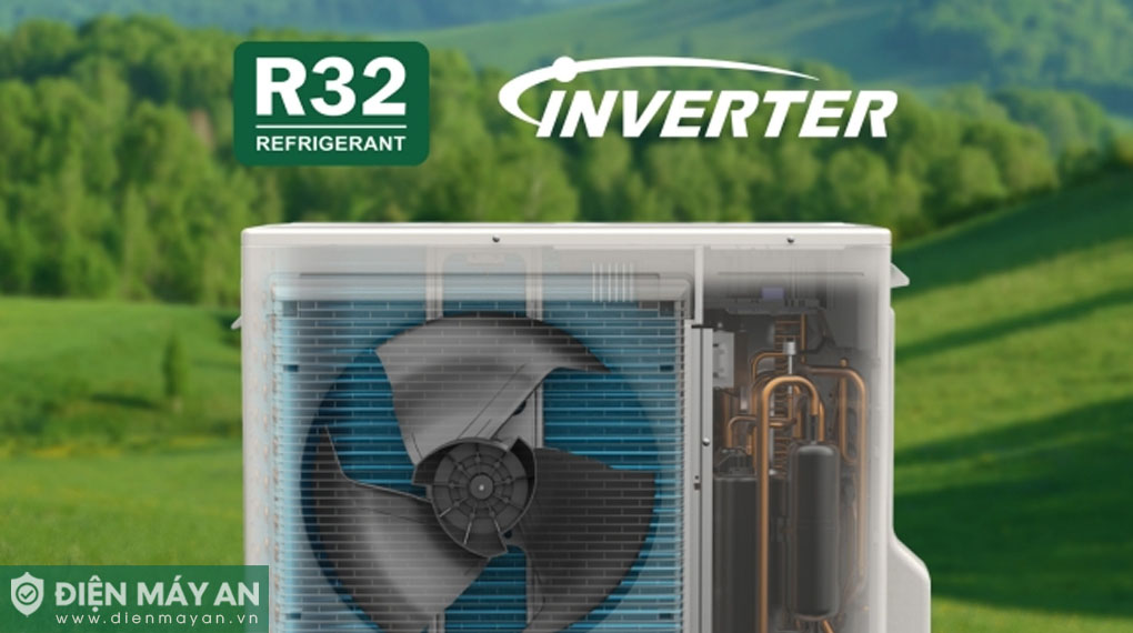 Điều Hòa Panasonic 1 Chiều Inverter 12000 BTU CU/CS-RU12CKH-8D